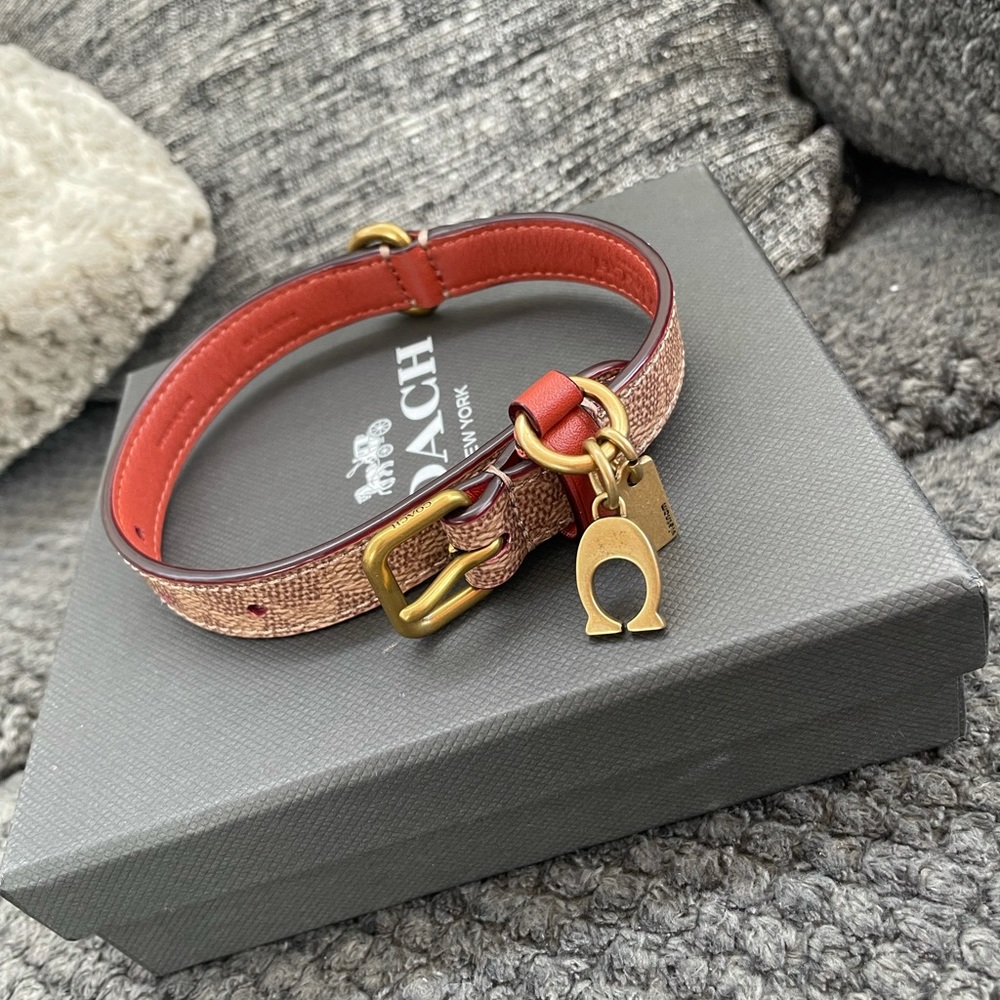 Coach Dog Collar
